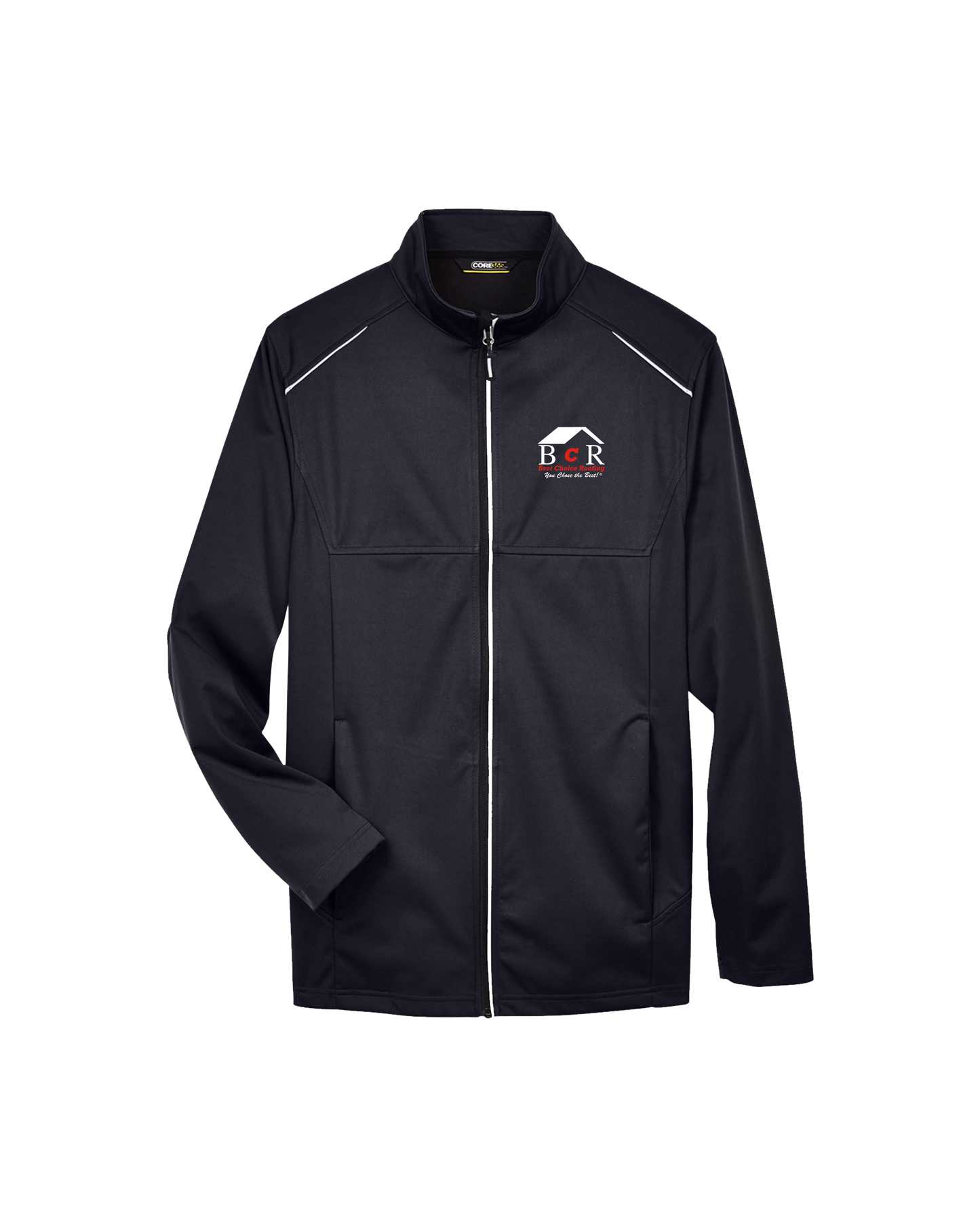 BCR Techno Lite Three-Layer Knit Tech-Shell - Black