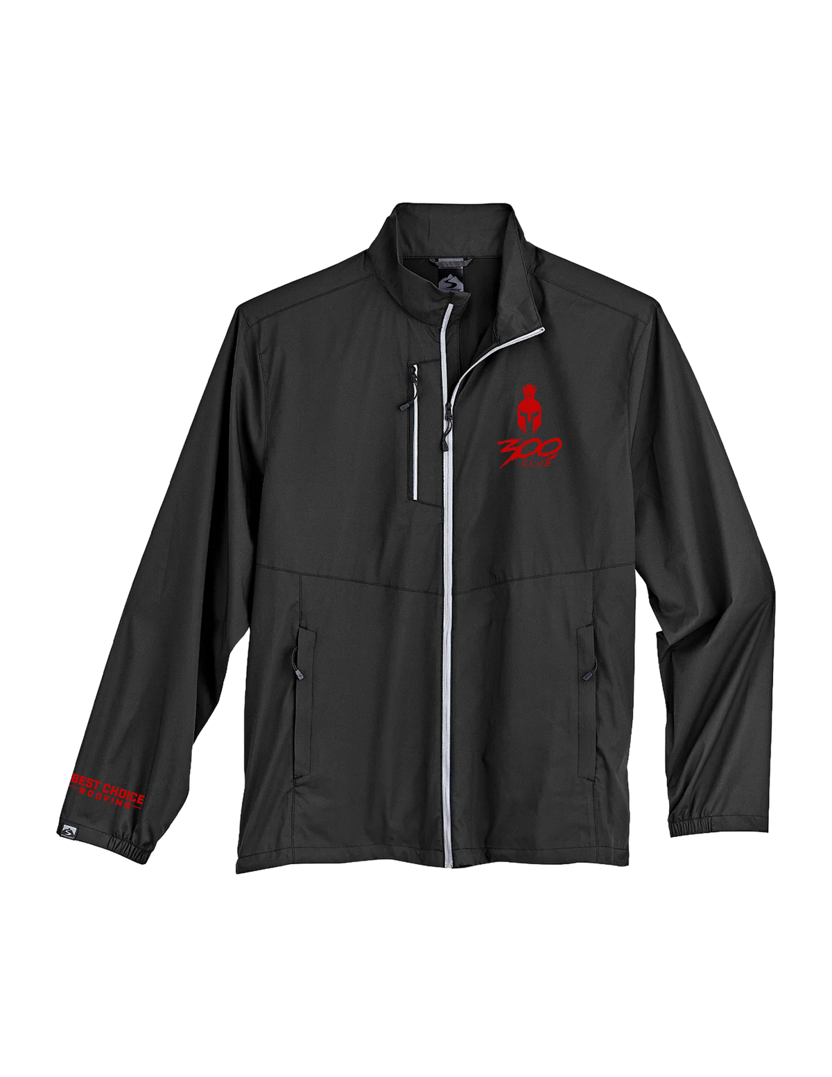 300 Club Men's Idealist Water-Resistant Full Zip Windbreaker