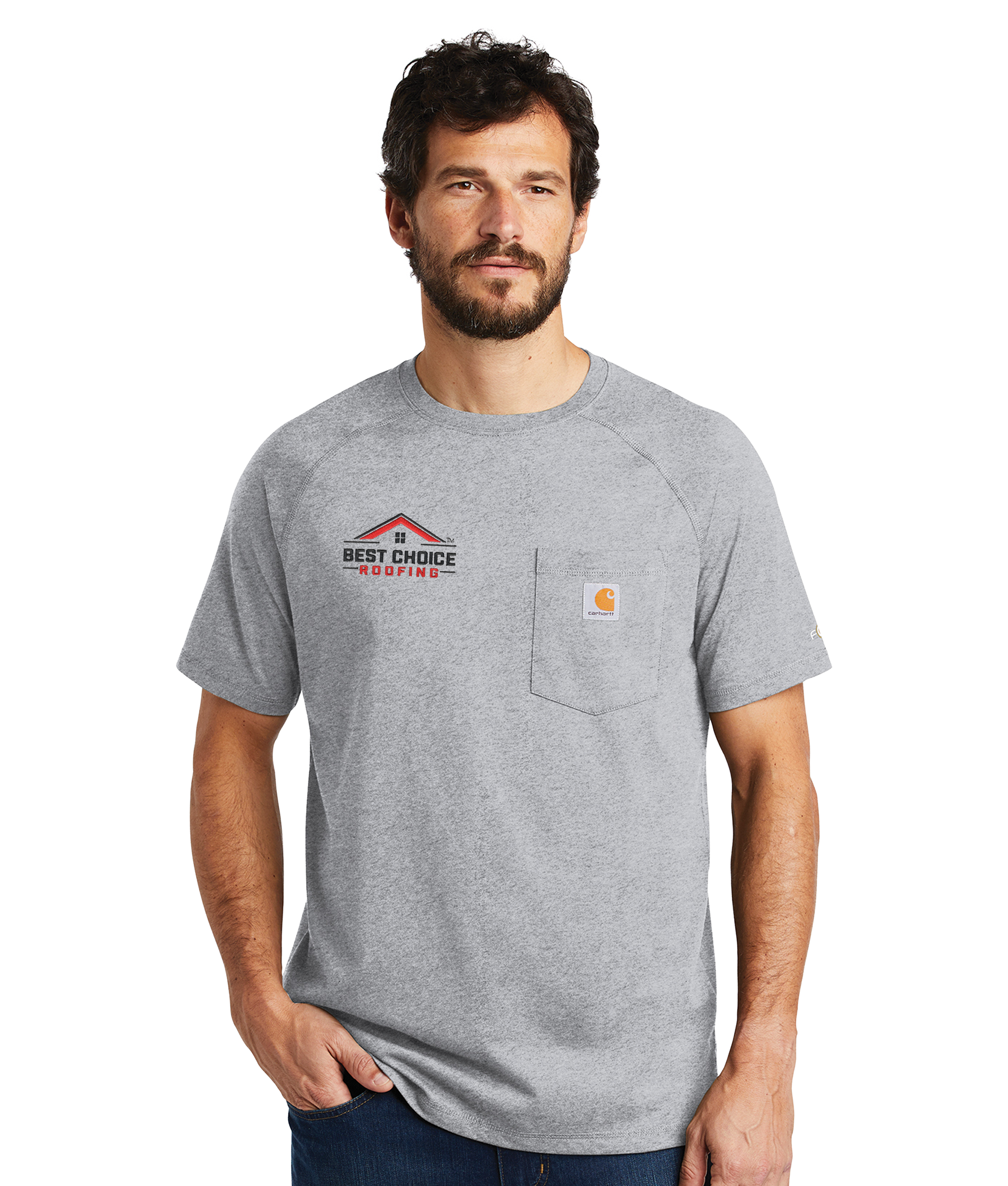 Carhartt Force Cotton Delmont Short Sleeve T-Shirt