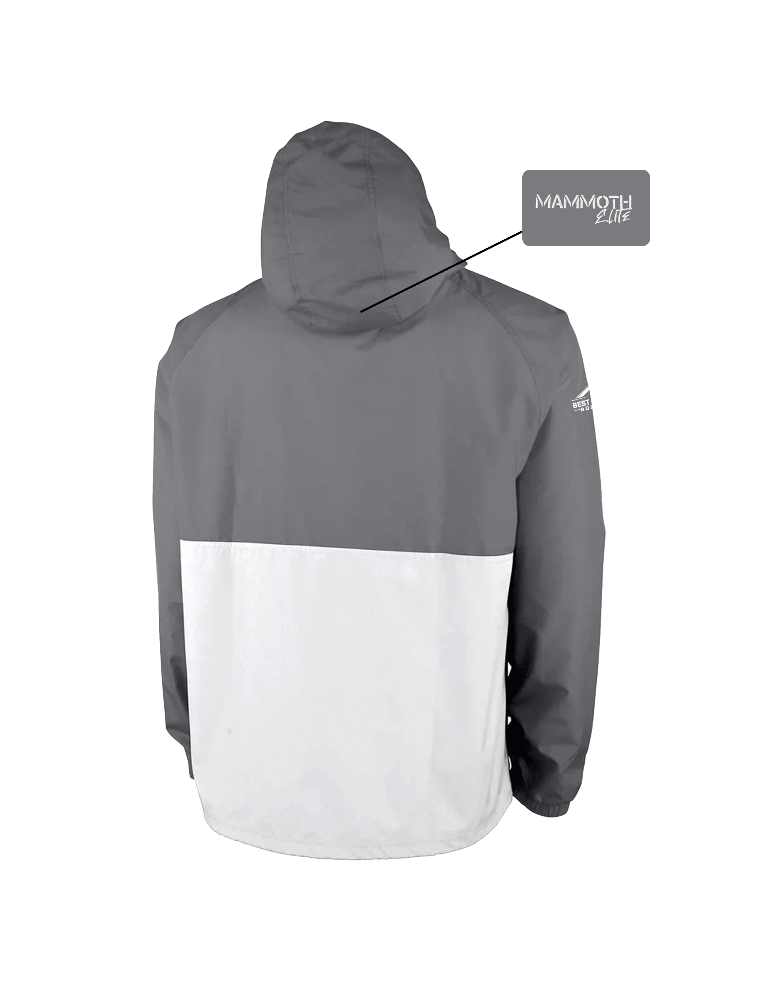 Mammoth Elite Color Blocked Pack-N-Go® Pullover Jacket