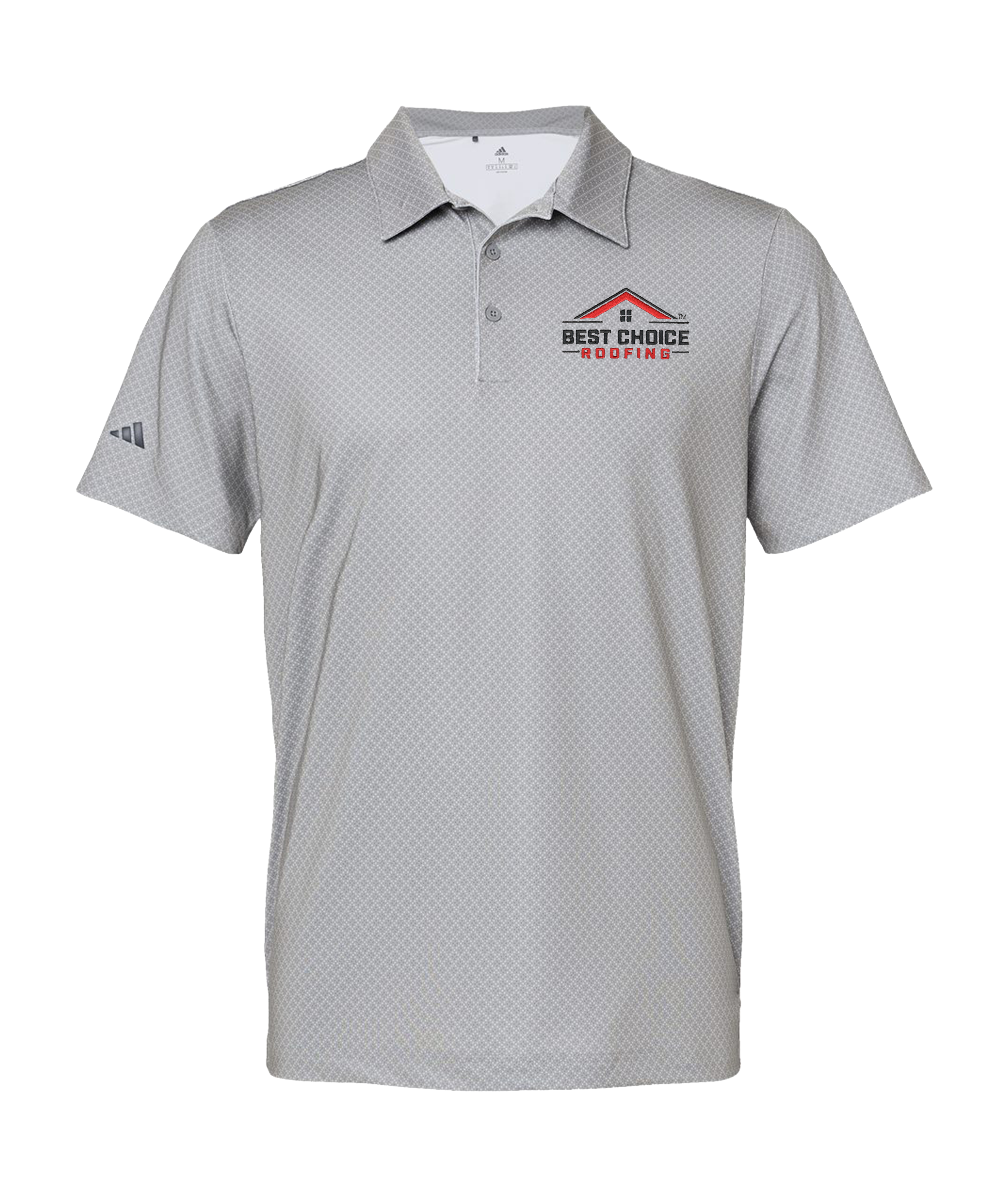 BCR Adidas Diamond Dot Print Polo