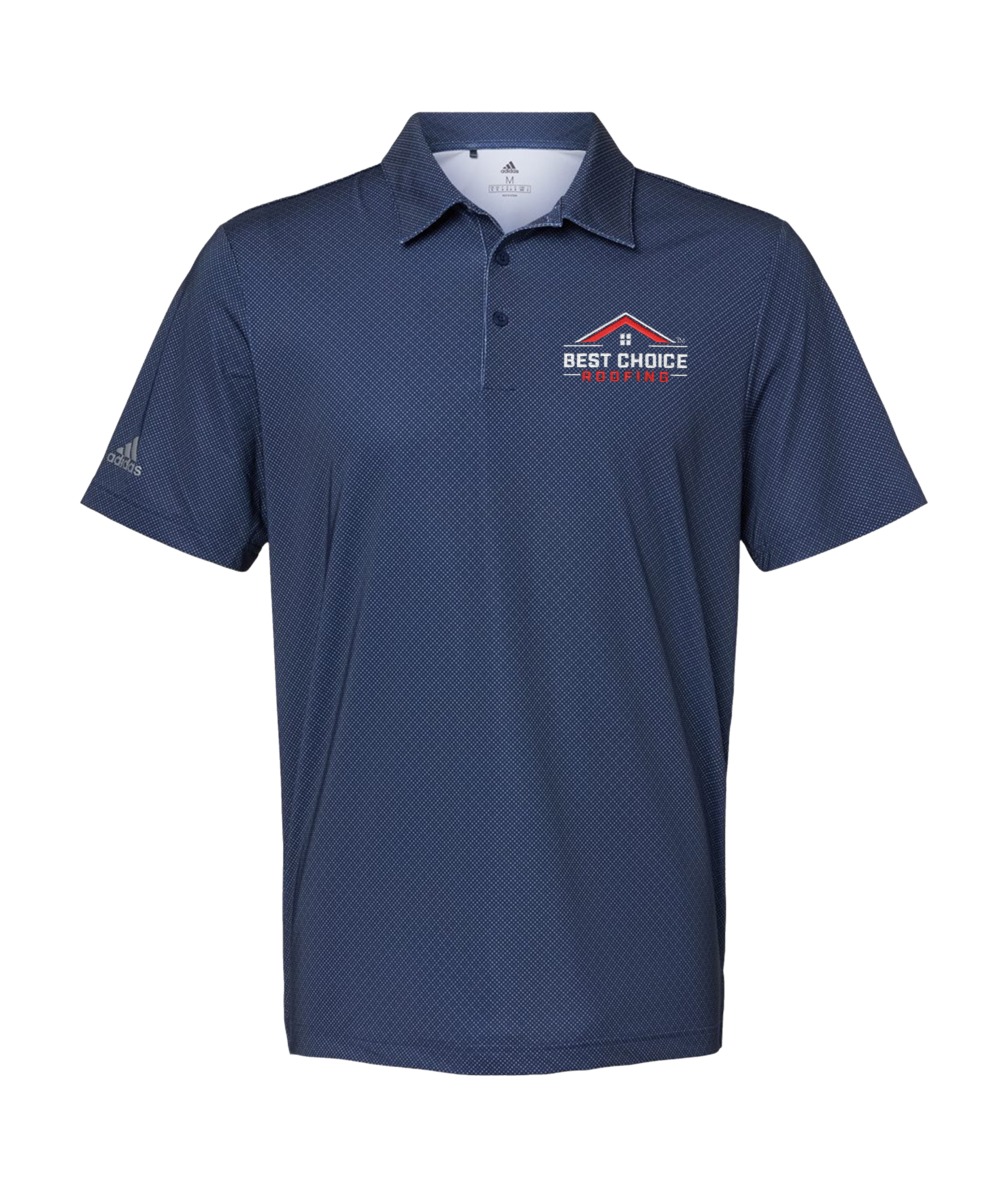 BCR Adidas Diamond Dot Print Polo