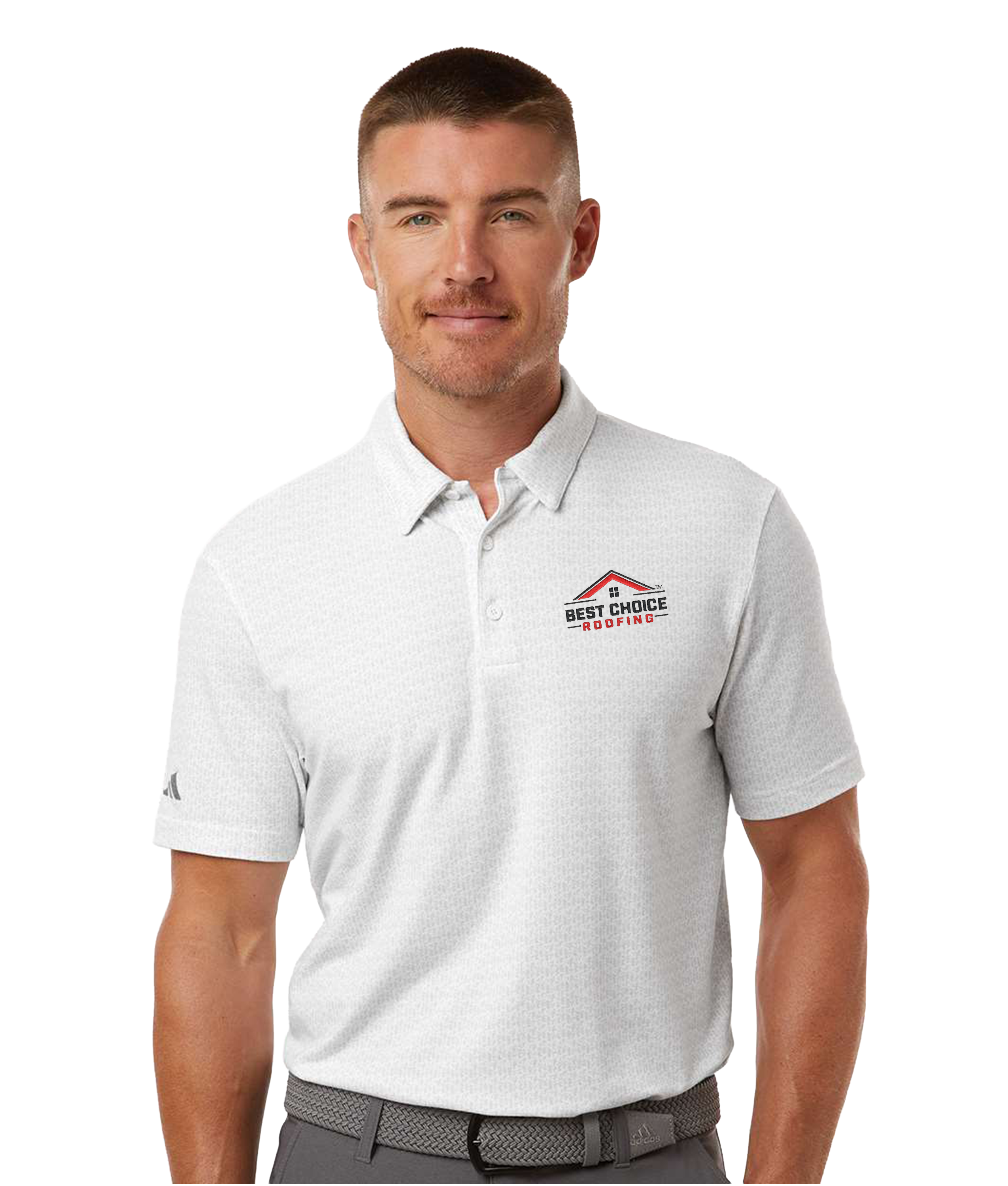 BCR Adidas Blended Printed Polo