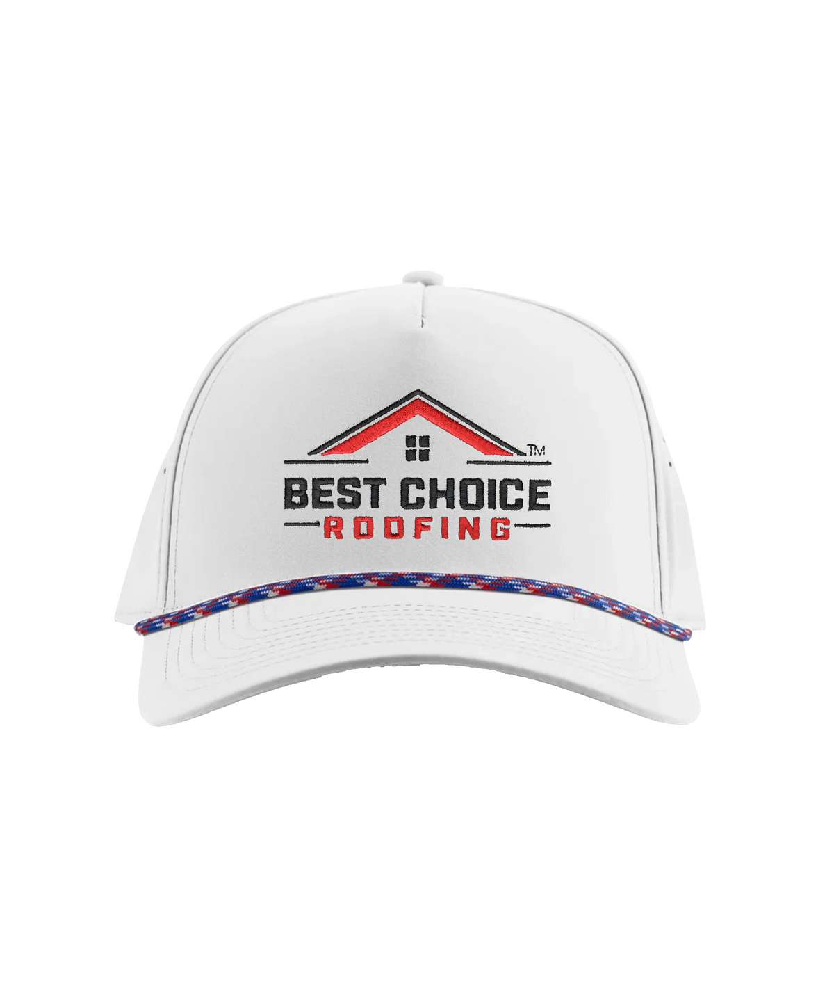 BCR Branded Bills Bare Curved 5 Panel Rope Hat
