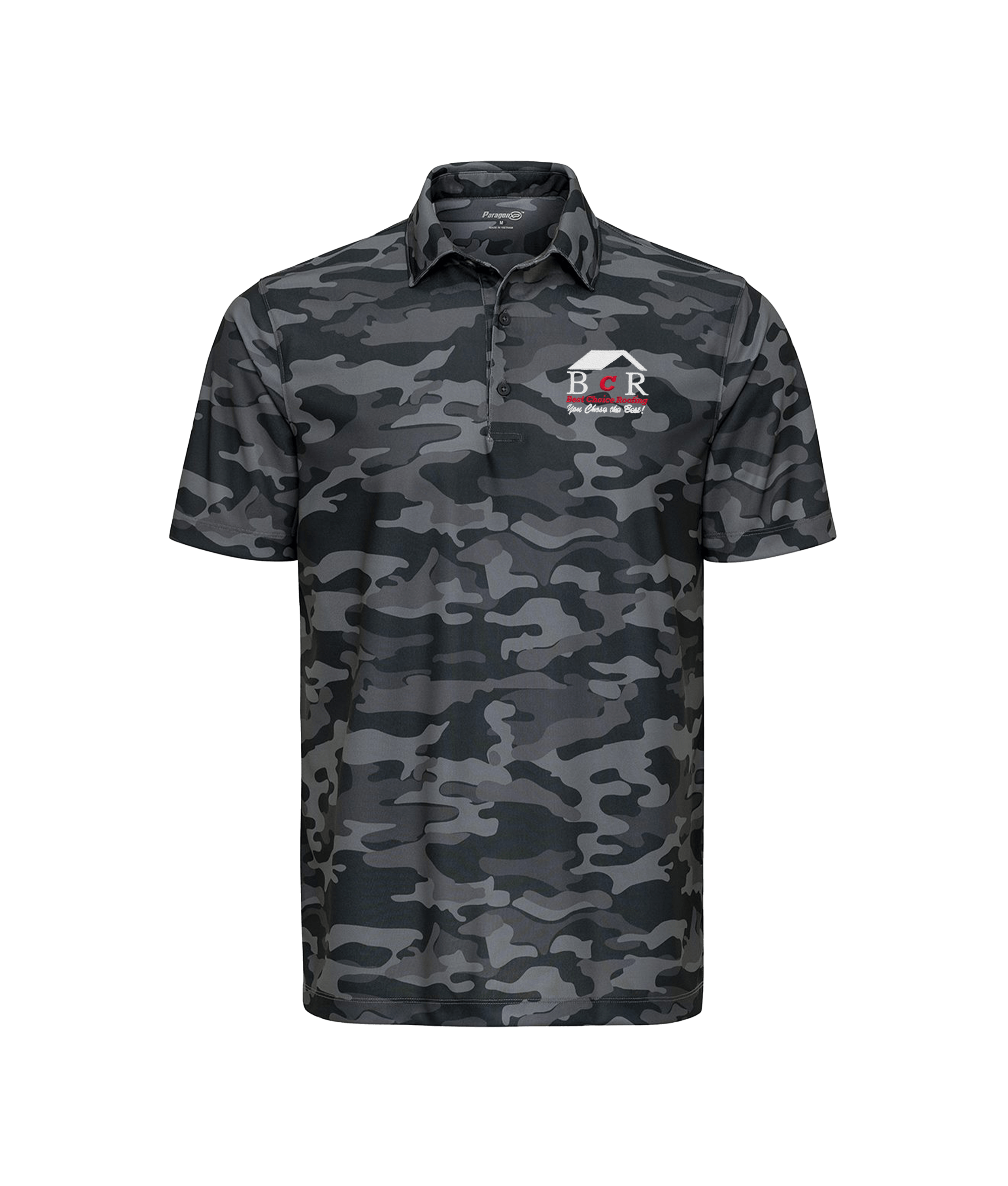 BCR Paragon Newport Camo Polo