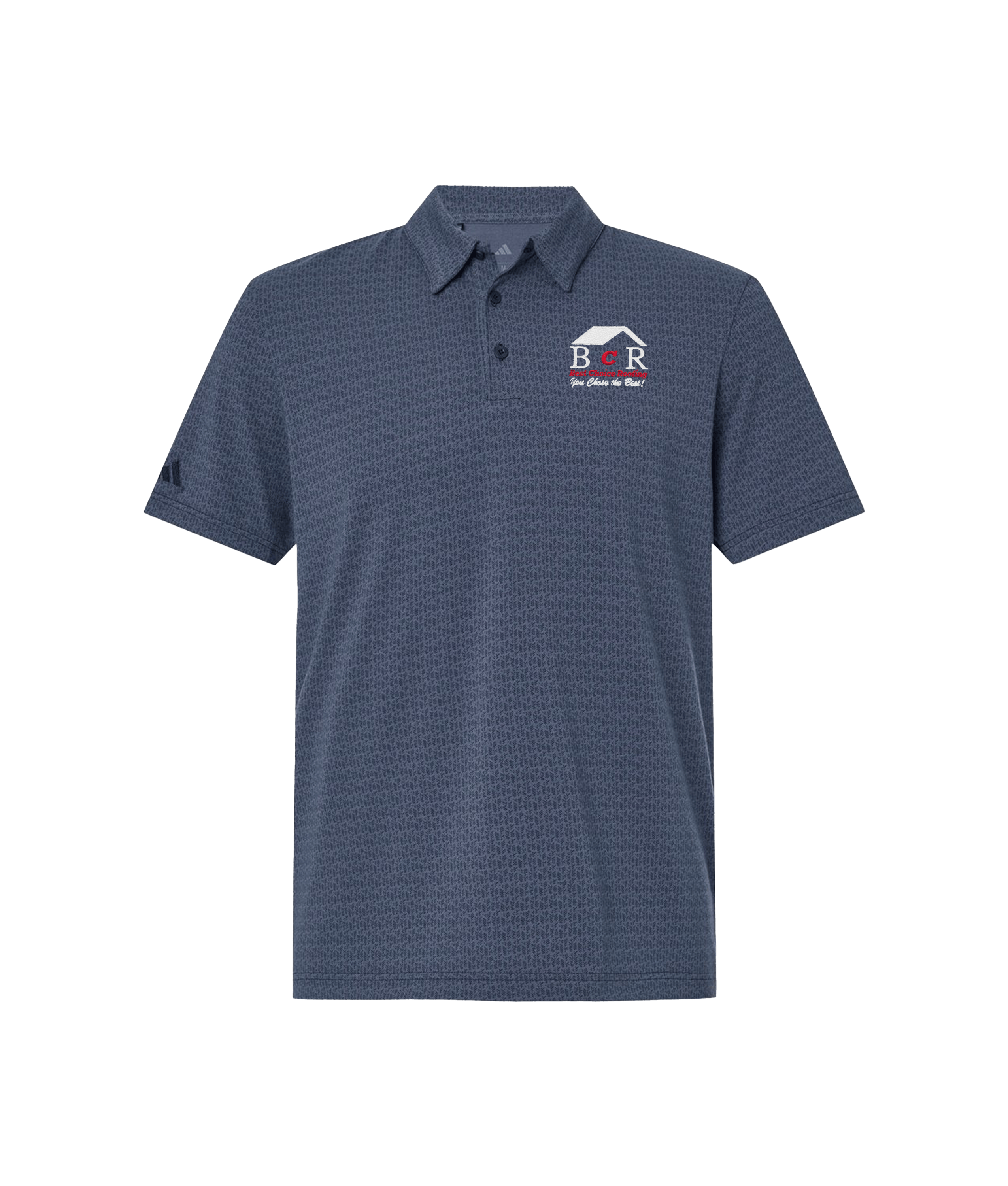 BCR Adidas Printed Blend Polo