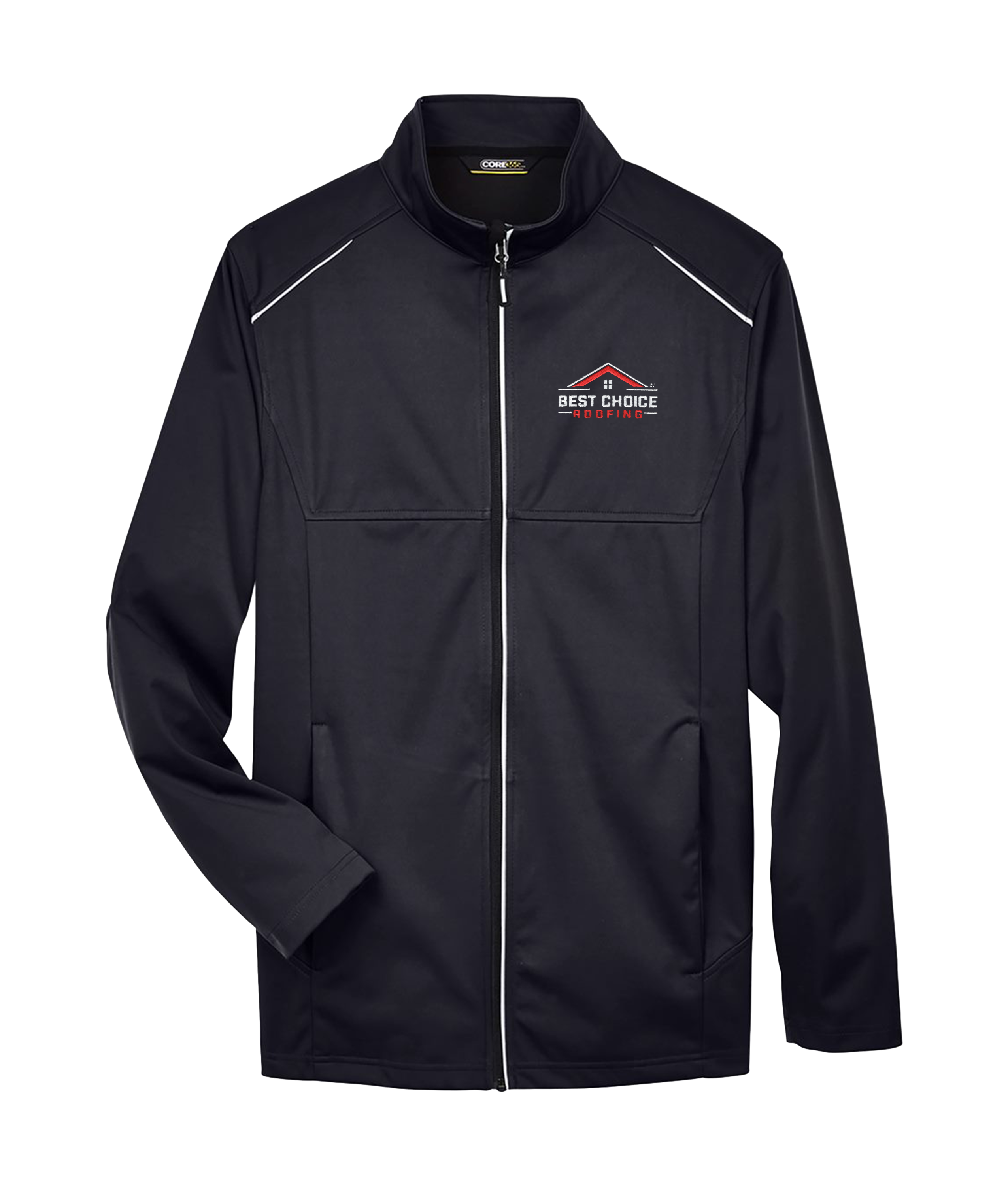 BCR Ladies' Techno Lite Three-Layer Knit Tech-Shell - Black