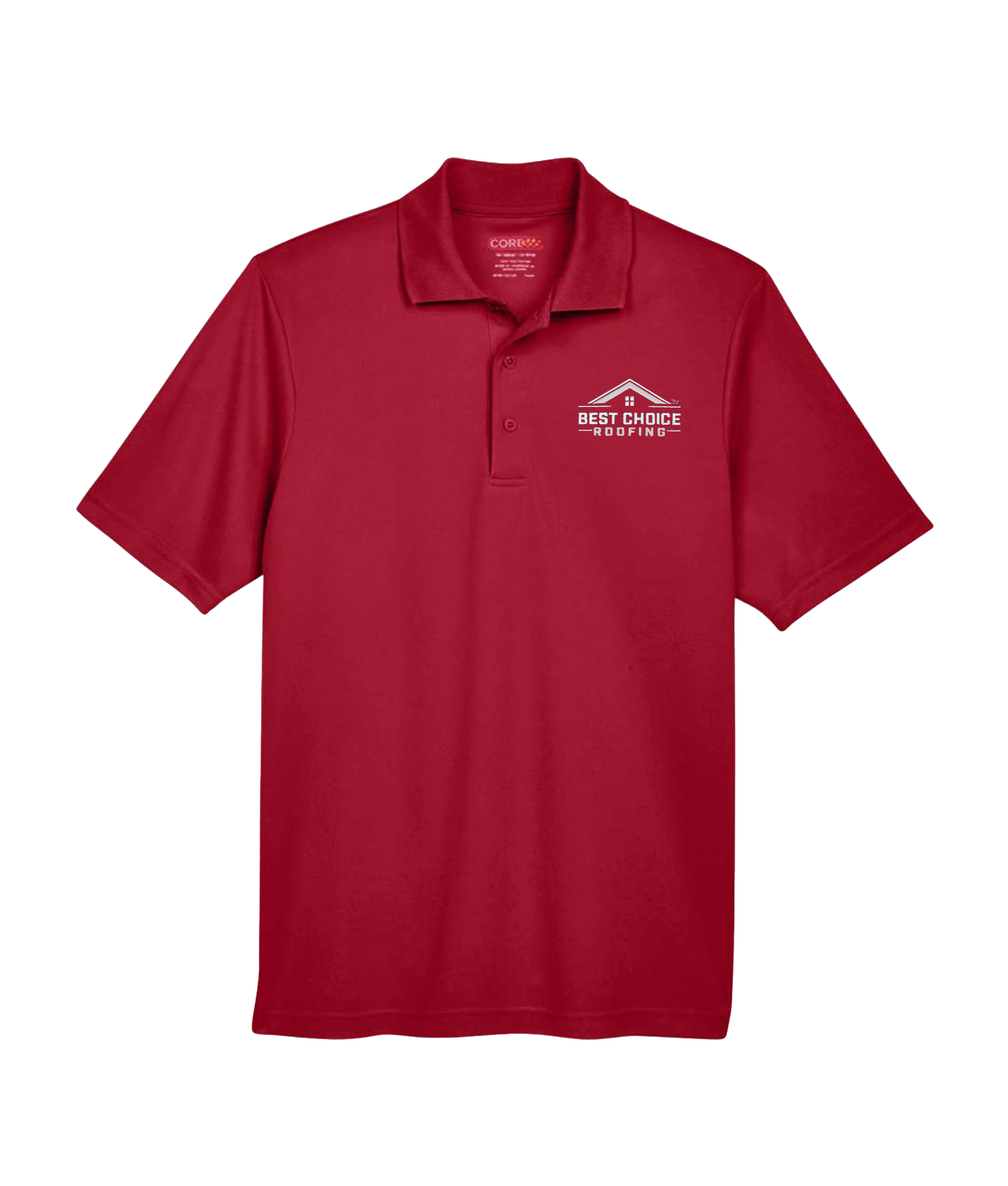 BCR Men's Origin Performance Piqué Polo