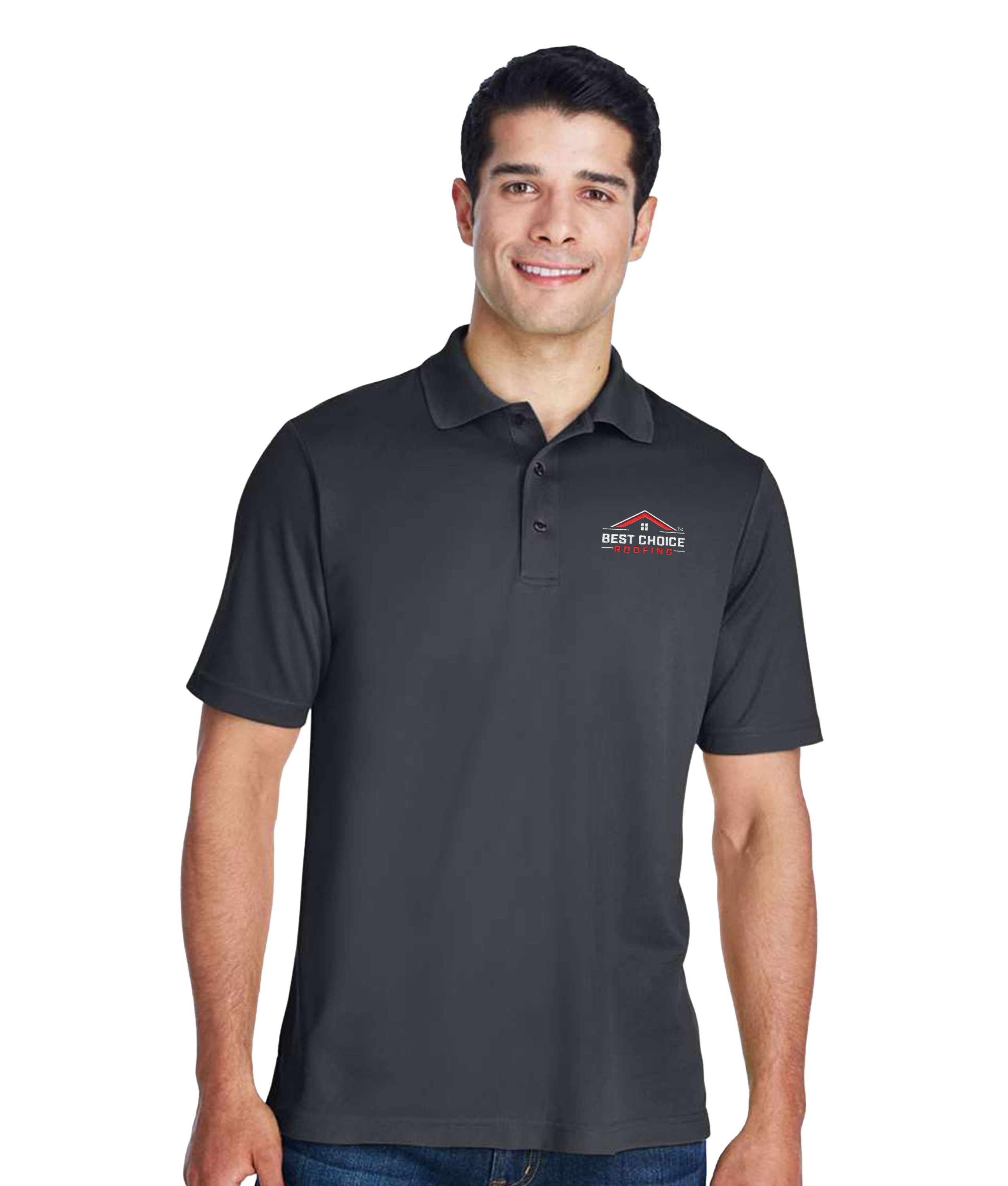 BCR Men's Origin Performance Piqué Polo