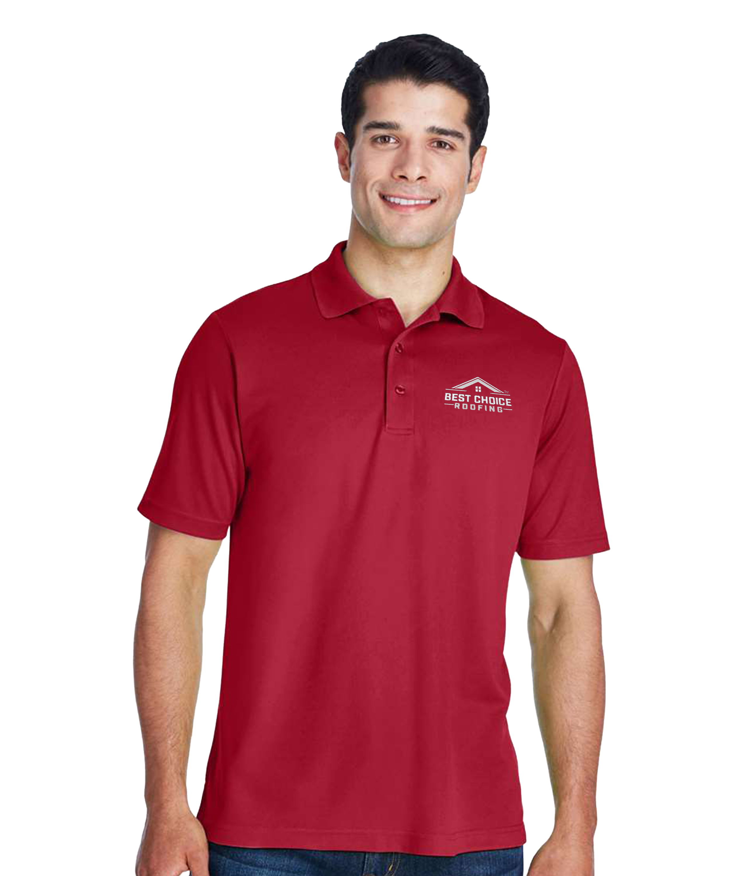 BCR Men's Origin Performance Piqué Polo