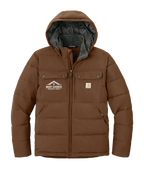 BCR Carhartt® Montana Insulated Hooded Jacket Brown