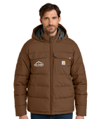 BCR Carhartt® Montana Insulated Hooded Jacket Brown