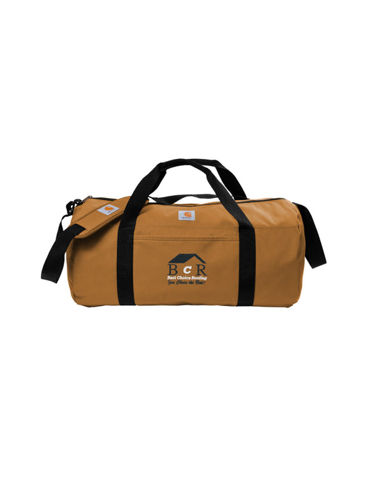 BCR Carhartt Brown Canvas Duffel Bag