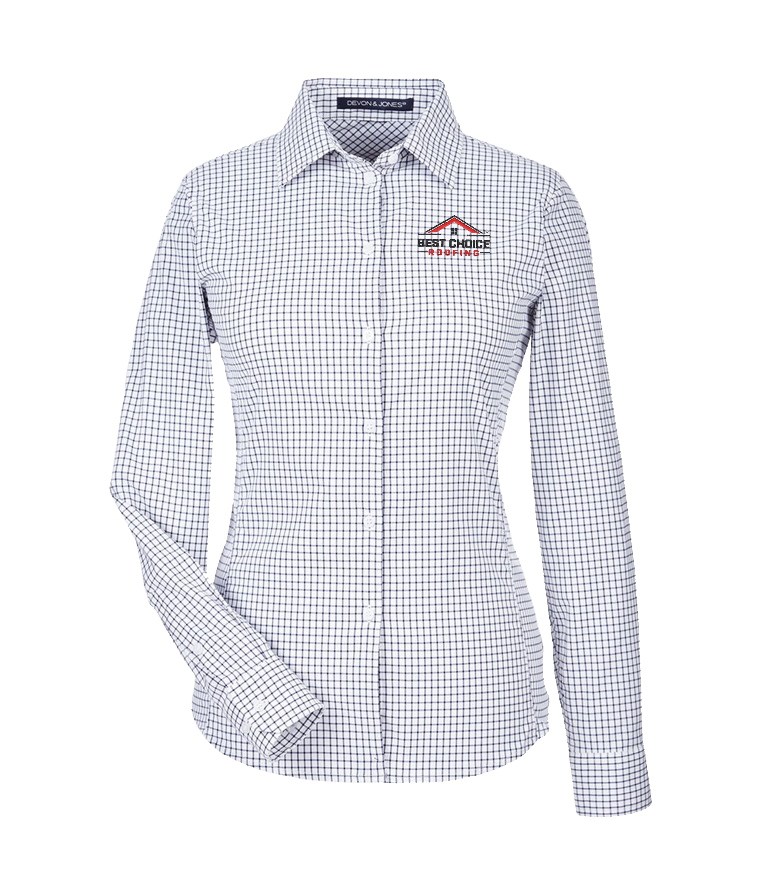 BCR Devon & Jones Women's CrownLux Performance® Dress Shirt