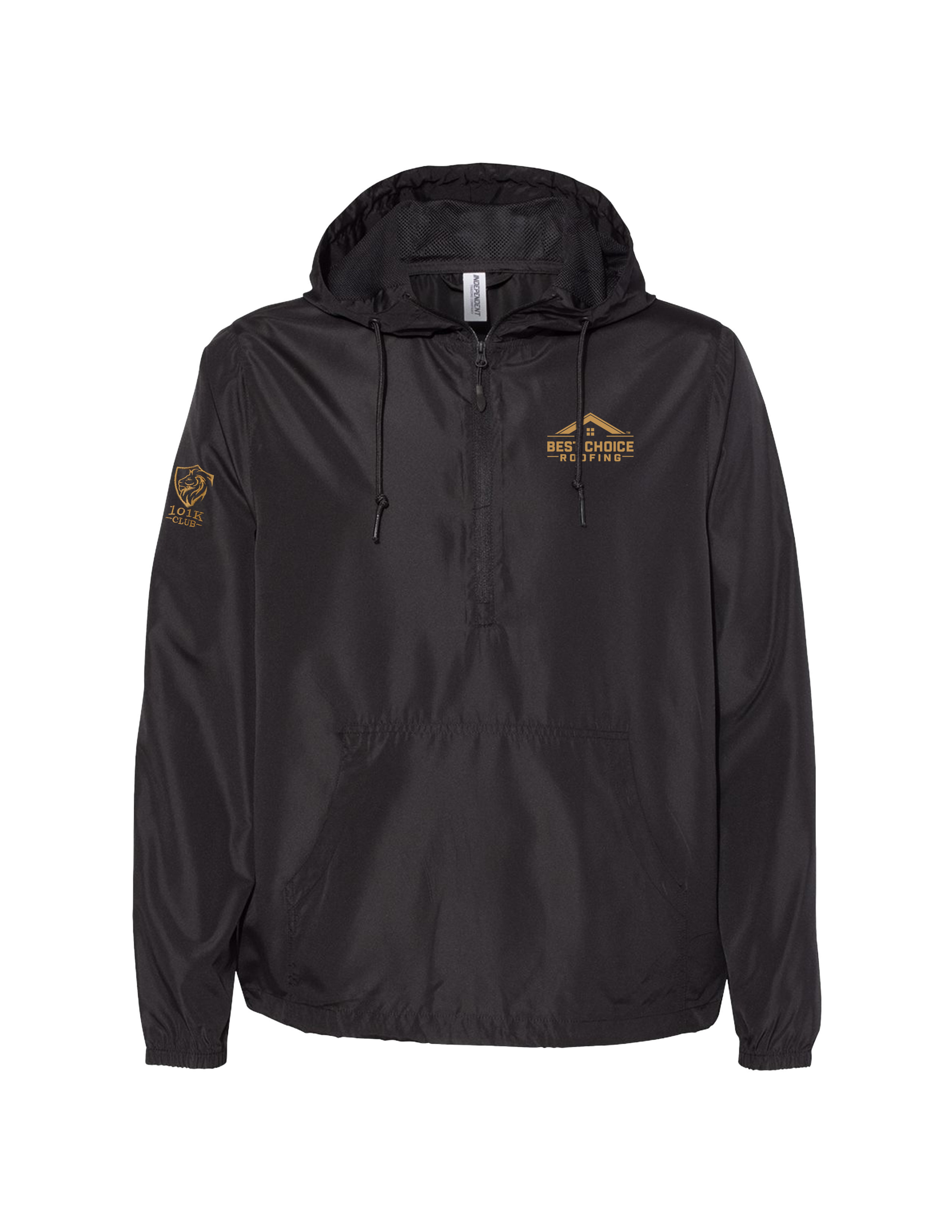 101K Club Quarter-Zip Windbreaker Pullover Jacket