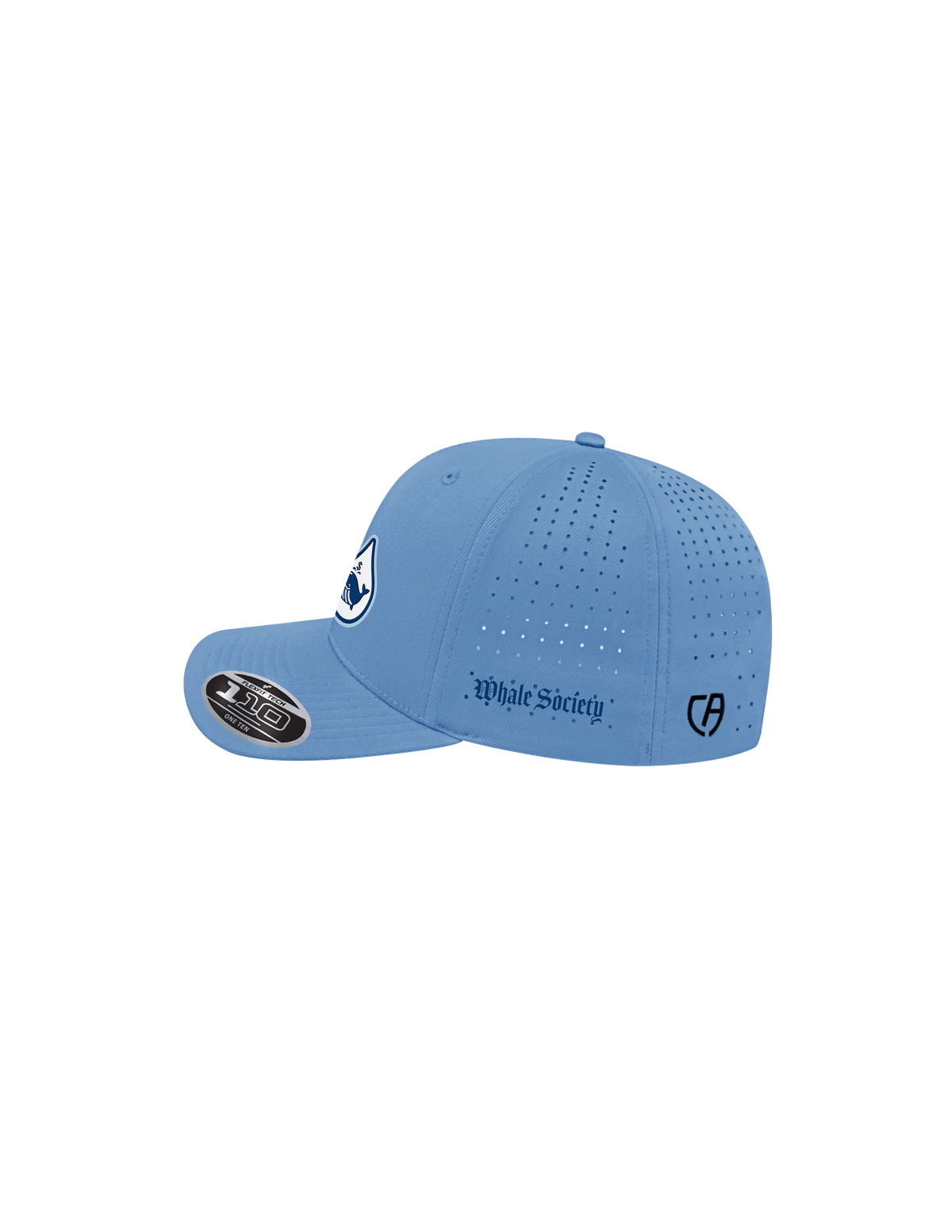 Whale Society New Era® Flexflit 110 Perforated Performance Snapback Hat