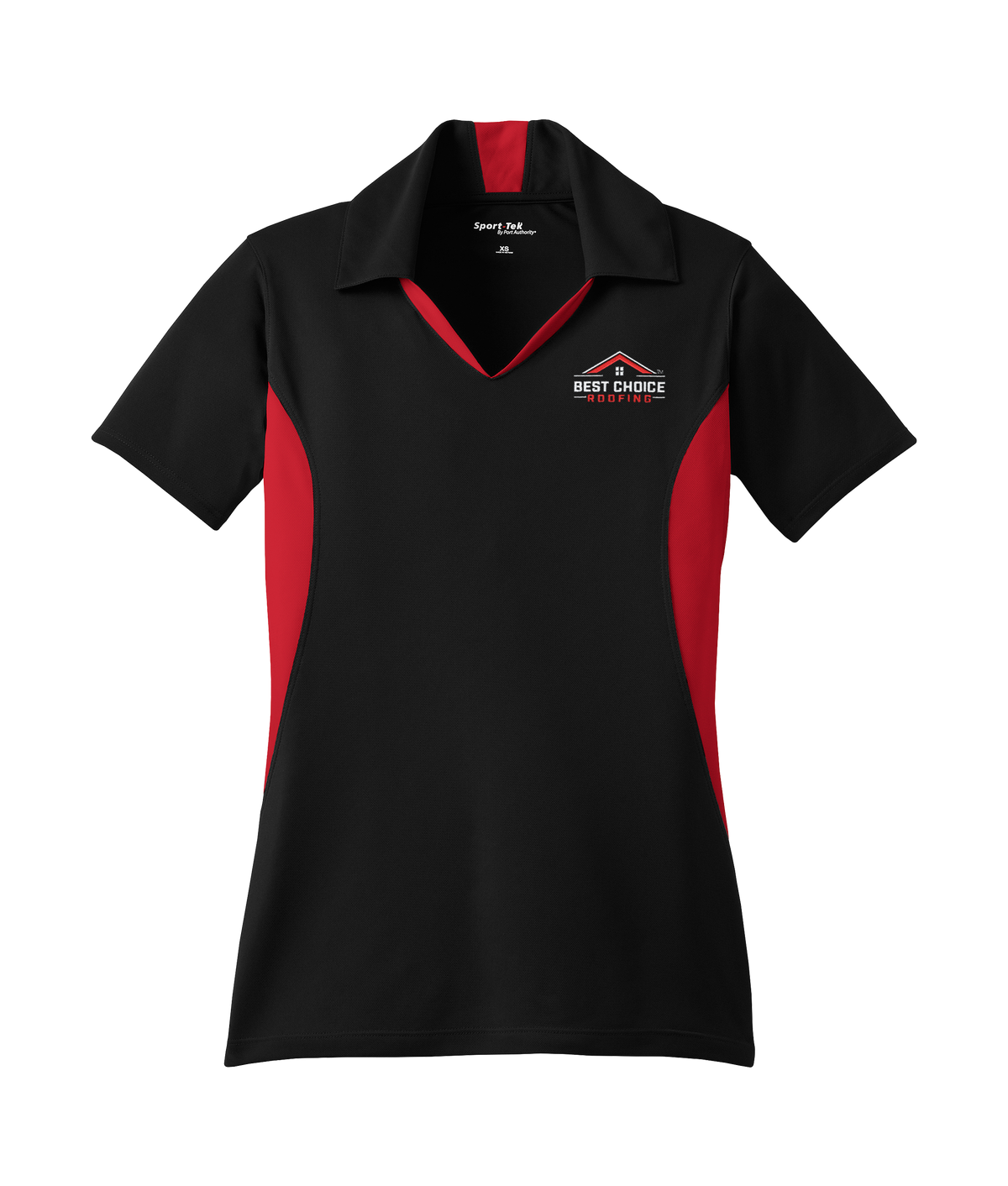 BCR Sport-Tek® Women's Side Blocked Micropique Sport-Wick® Polo