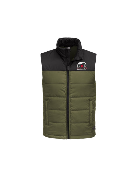 BCR North Face Green Insulated Vest