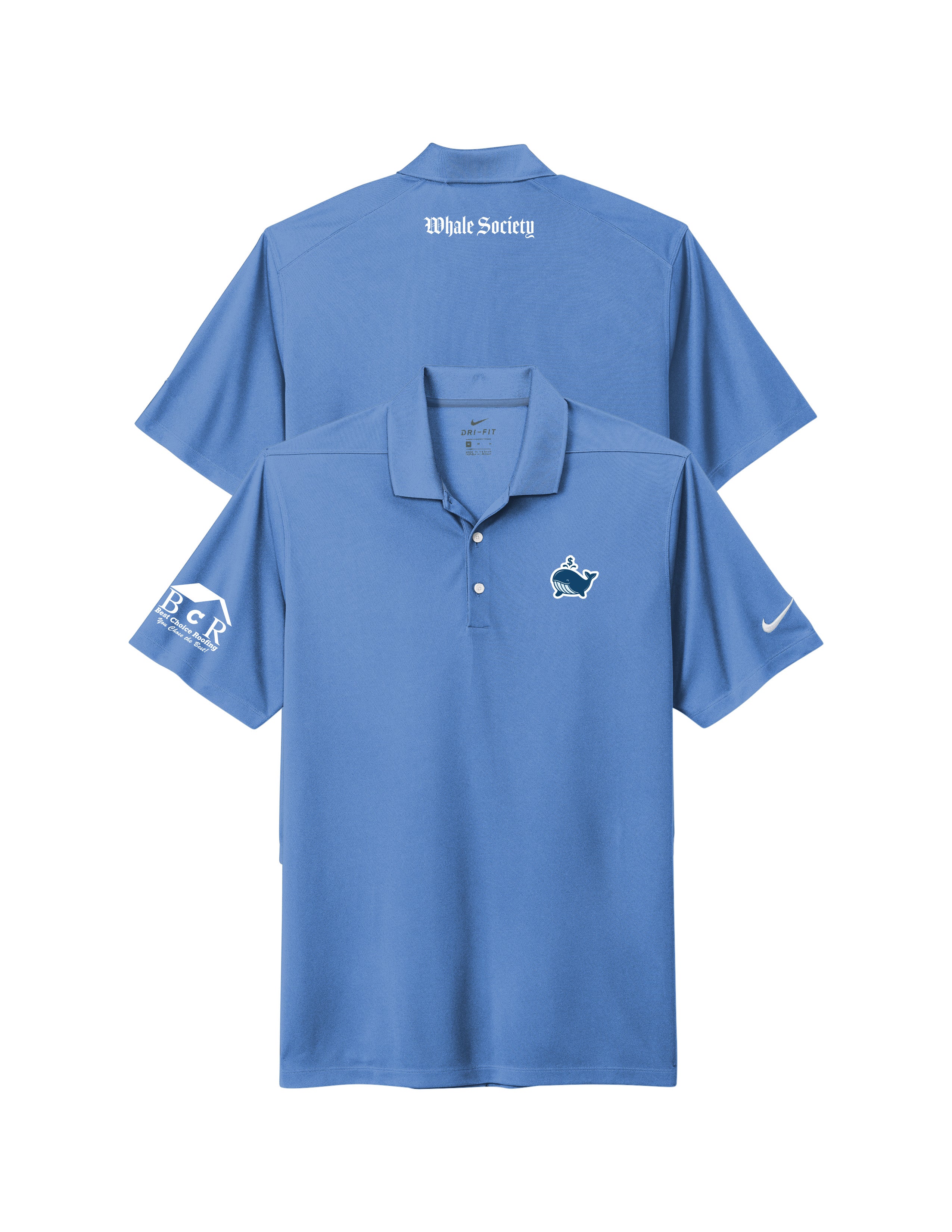 Whale Society Nike Polo
