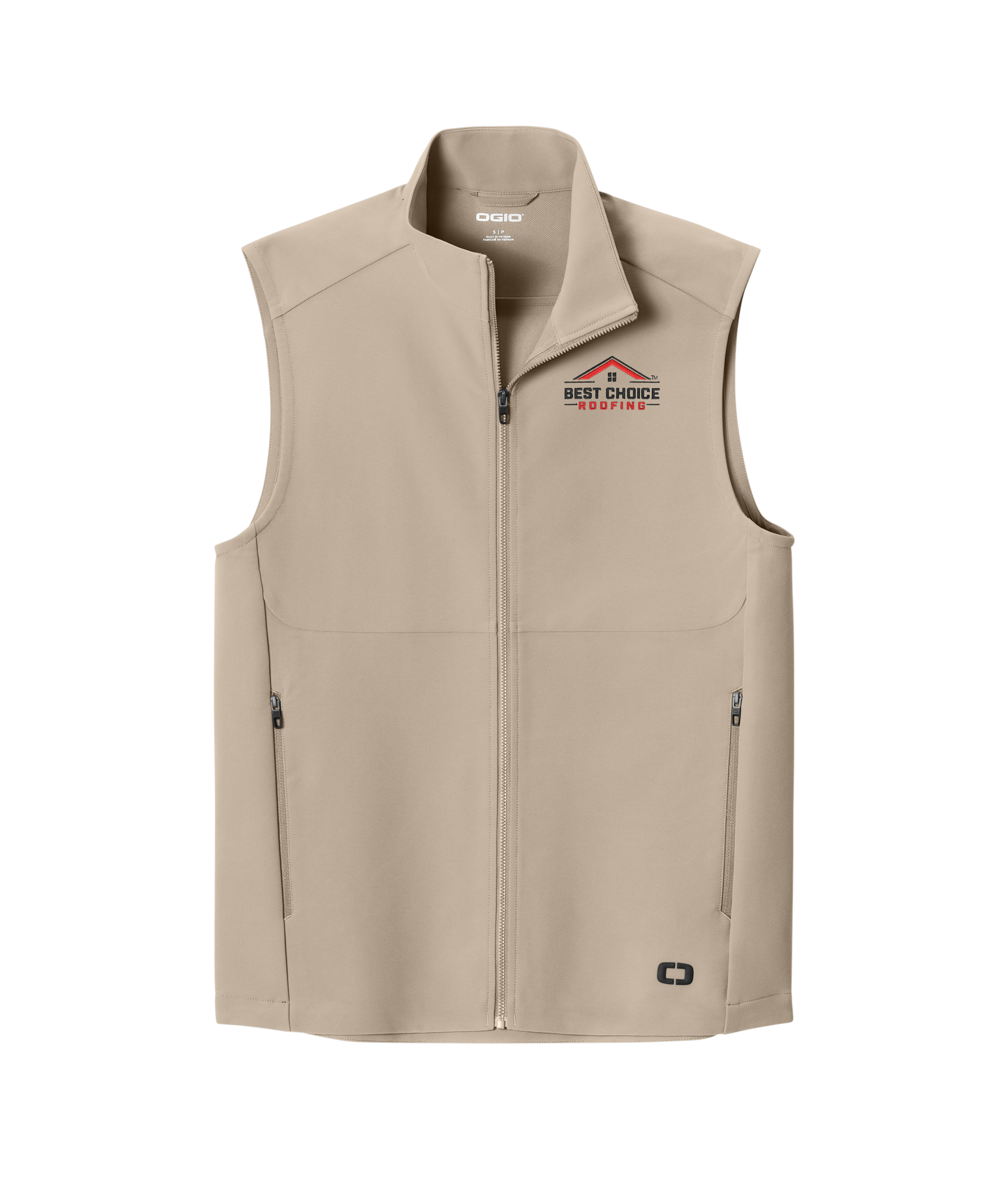 BCR OGIO® Kinetic Soft Shell Vest Tan