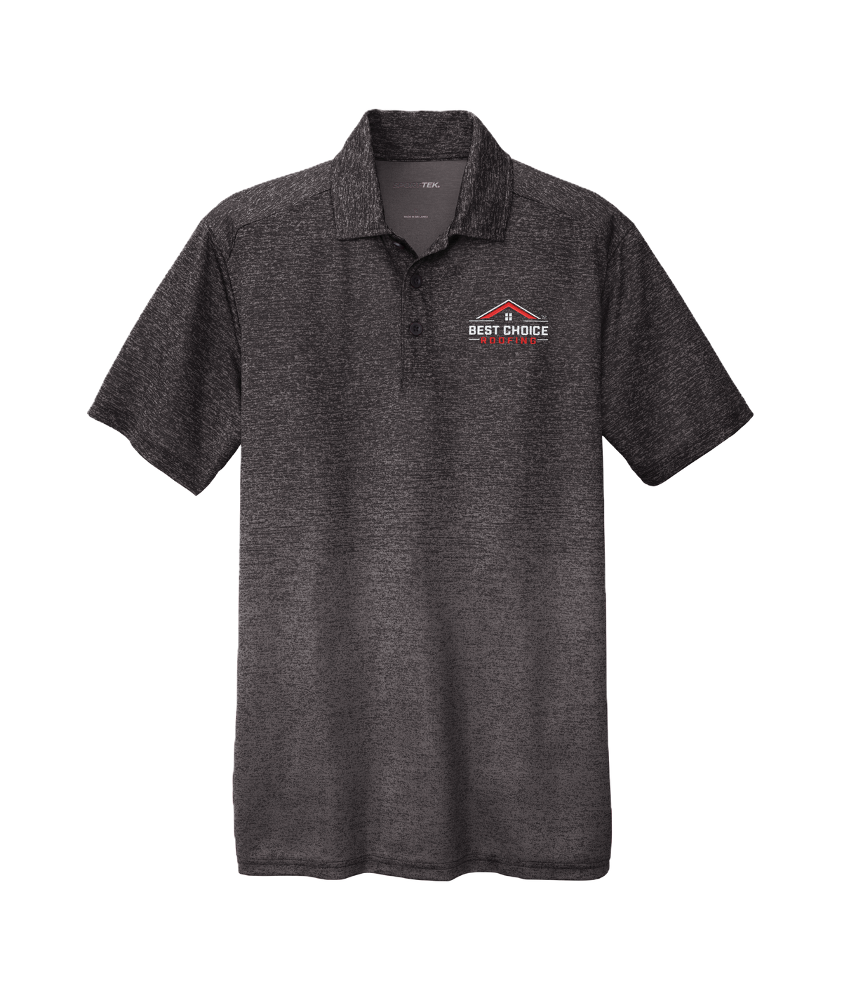 BCR Sport-Tek® Ombre Heather Polo