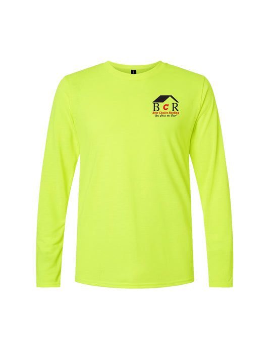 *NEW* BCR Safety Green Performance Long Sleeve T-Shirt