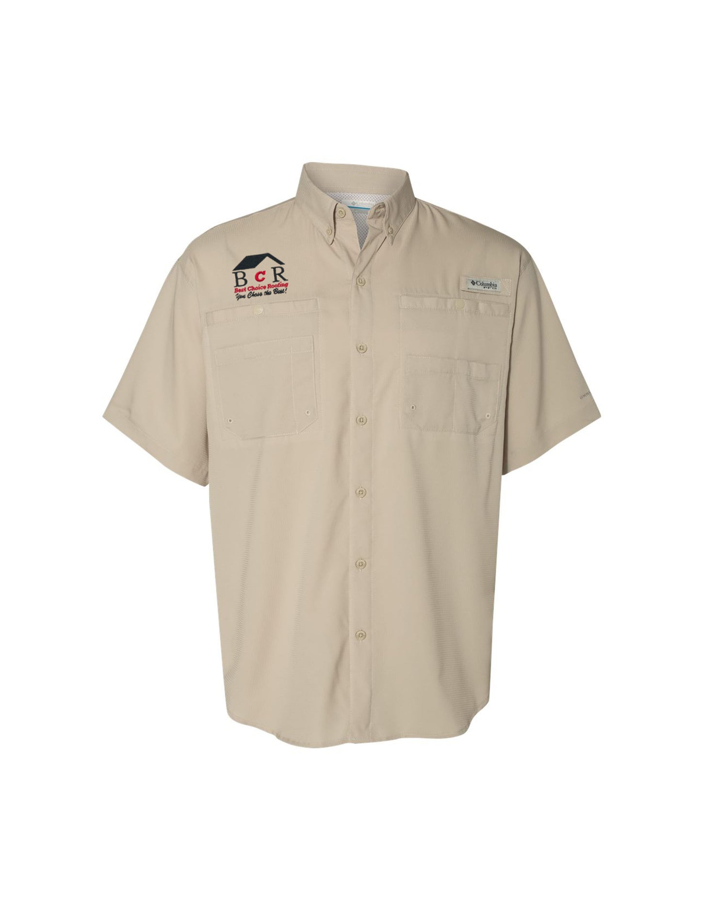 Columbia Men's Tamiami II Short-Sleeve Shirt – Best Choice Roofing ...